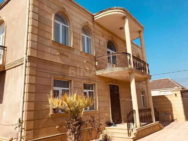 6 otaqlı həyət evi/bağ evi - Biləcəri q. - 250 m² (1)
