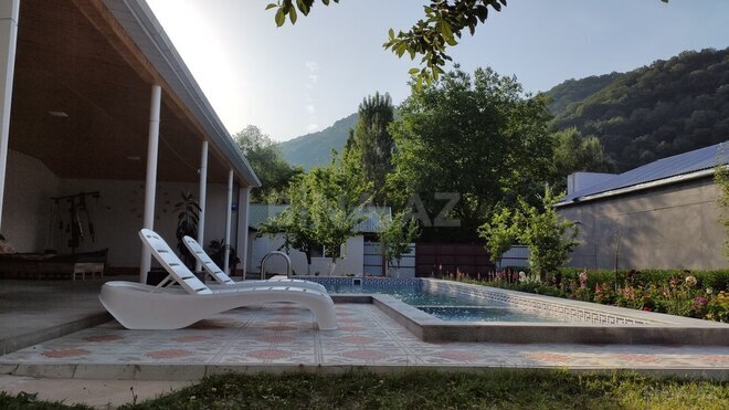 3 otaqlı həyət evi/bağ evi - Qəbələ - 200 m² (2)