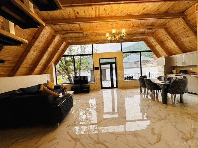 3 otaqlı həyət evi/bağ evi - Qəbələ - 128 m² (8)
