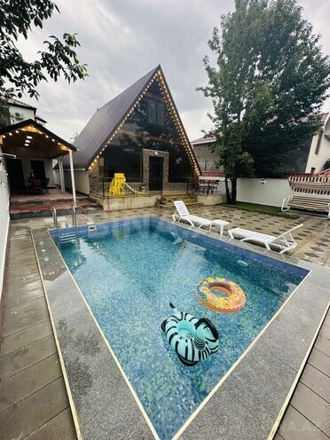 3 otaqlı həyət evi/bağ evi - Qəbələ - 128 m² (28)