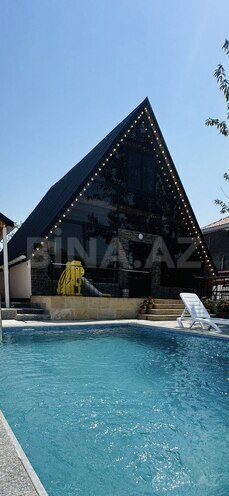 3 otaqlı həyət evi/bağ evi - Qəbələ - 128 m² (2)