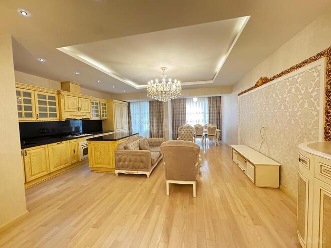 3 otaqlı yeni tikili - Şah İsmayıl Xətai m. - 145 m² (2)