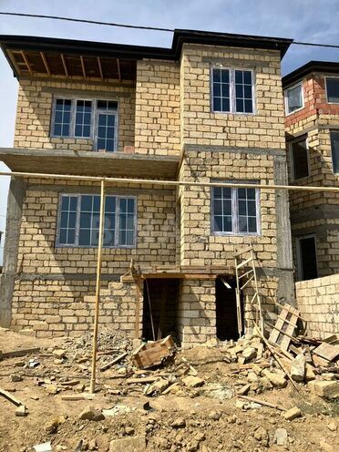 4 otaqlı həyət evi/bağ evi - Badamdar q. - 130 m² (2)