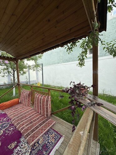 2 otaqlı həyət evi/bağ evi - Qəbələ - 110 m² (29)