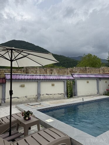 2 otaqlı həyət evi/bağ evi - Qəbələ - 110 m² (3)