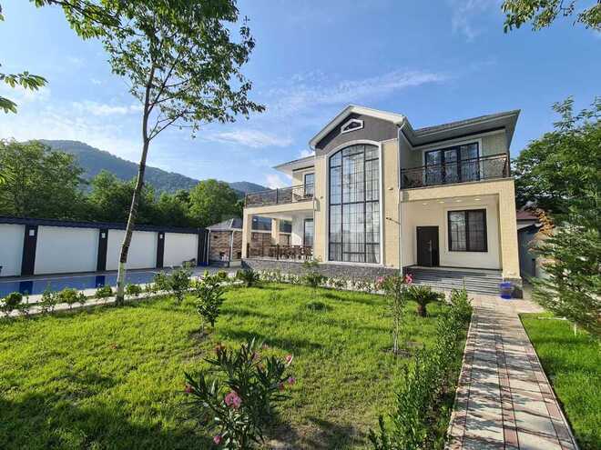 7 otaqlı həyət evi/bağ evi - Qəbələ - 250 m² (29)