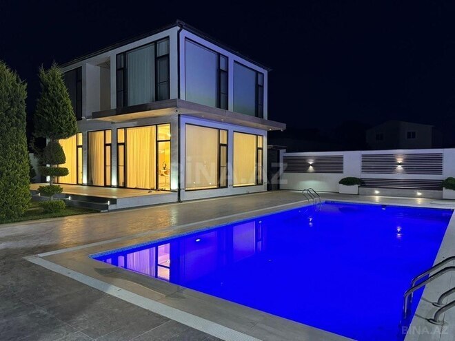 İcarəyə verilir 5 otaqlı həyət evi/bağ evi 400 m², Şüvəlan q., photo 1 from 32