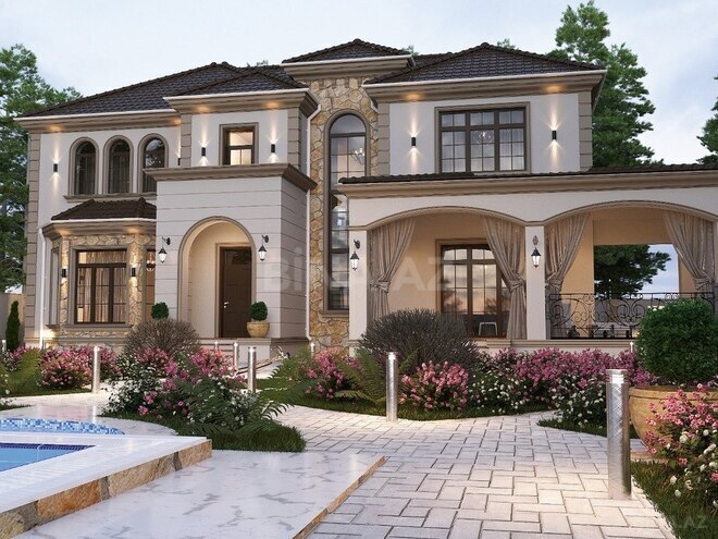 6 otaqlı həyət evi/bağ evi - Nardaran q. - 300 m² (4)