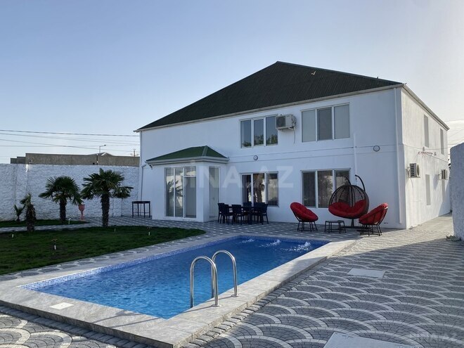 7 otaqlı həyət evi/bağ evi - Albalılıq q. - 300 m² (2)