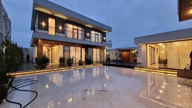 6 otaqlı həyət evi/bağ evi - Xəzər r. - 250 m² (1)