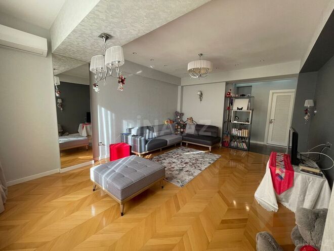 3 otaqlı yeni tikili - Qara Qarayev m. - 104 m² (2)