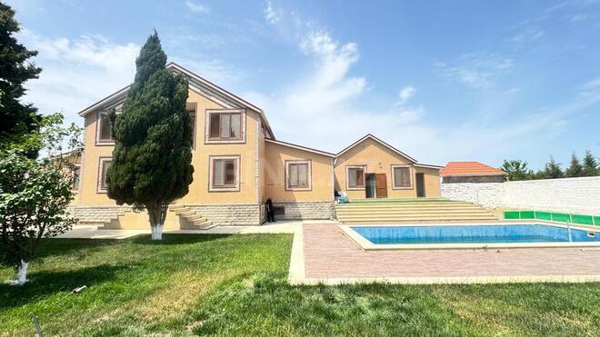 6 otaqlı həyət evi/bağ evi - Novxanı q. - 350 m² (1)