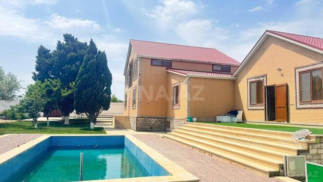 6 otaqlı həyət evi/bağ evi - Novxanı q. - 350 m² (2)