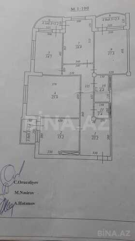 4 otaqlı yeni tikili - İnşaatçılar m. - 146 m² (11)