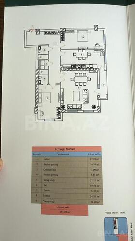 3 otaqlı yeni tikili - Nəriman Nərimanov m. - 155.2 m² (6)