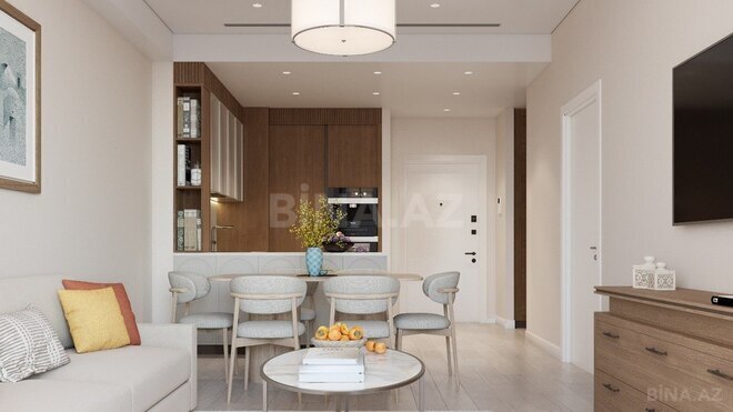 1-комн. новостройка - пос. Нардаран - 37.4 м² (4)