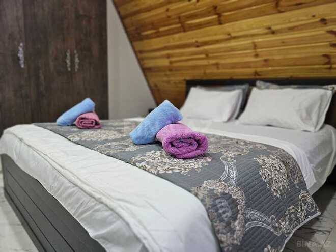 4 otaqlı həyət evi/bağ evi - Qəbələ - 120 m² (4)