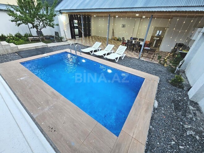 4 otaqlı həyət evi/bağ evi - Qəbələ - 120 m² (12)