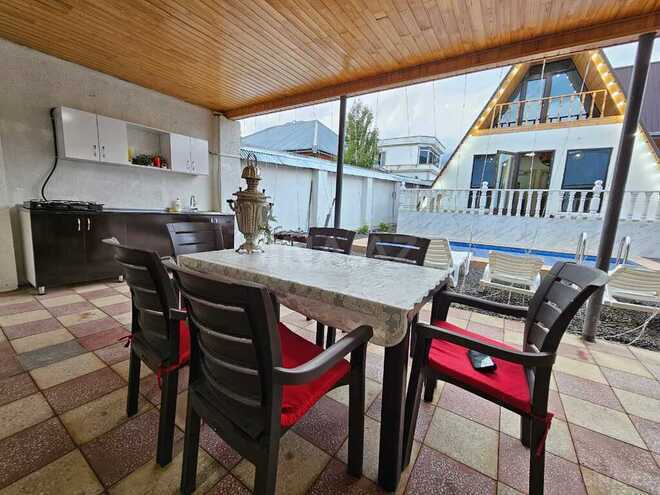 4 otaqlı həyət evi/bağ evi - Qəbələ - 120 m² (5)