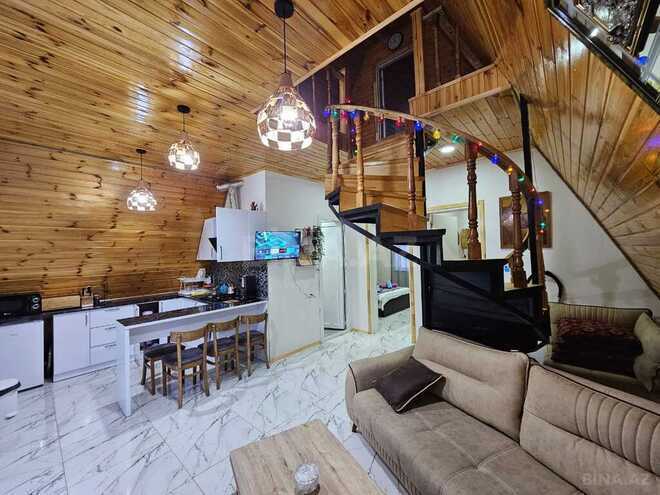 4 otaqlı həyət evi/bağ evi - Qəbələ - 120 m² (9)
