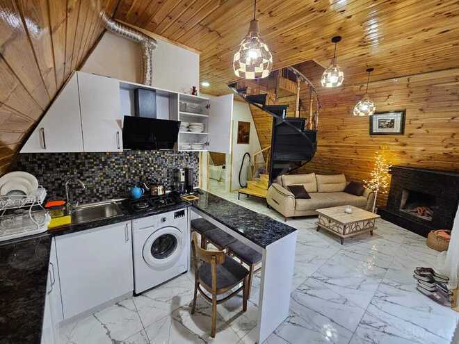 4 otaqlı həyət evi/bağ evi - Qəbələ - 120 m² (22)
