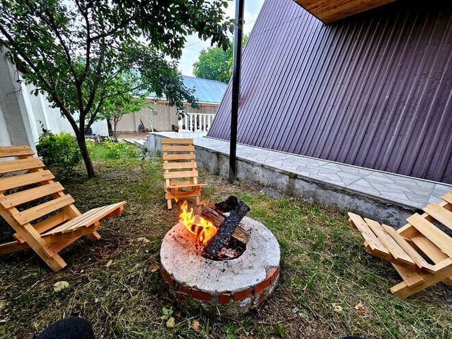 4 otaqlı həyət evi/bağ evi - Qəbələ - 120 m² (13)