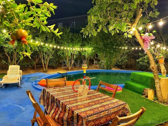 5 otaqlı həyət evi/bağ evi - Hövsan q. - 400 m² (4)