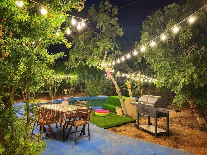 5 otaqlı həyət evi/bağ evi - Hövsan q. - 400 m² (5)