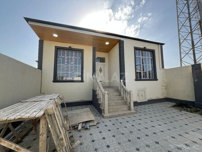 3 otaqlı həyət evi/bağ evi - Savalan q. - 65 m² (1)