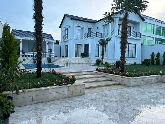 5 otaqlı həyət evi/bağ evi - Dübəndi q. - 220 m² (1)