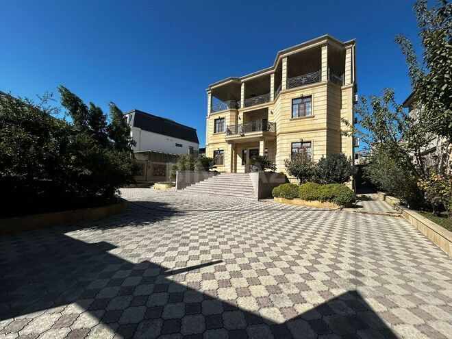 6 otaqlı həyət evi/bağ evi - Badamdar q. - 600 m² (2)