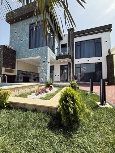 5 otaqlı həyət evi/bağ evi - Şüvəlan q. - 250 m² (2)