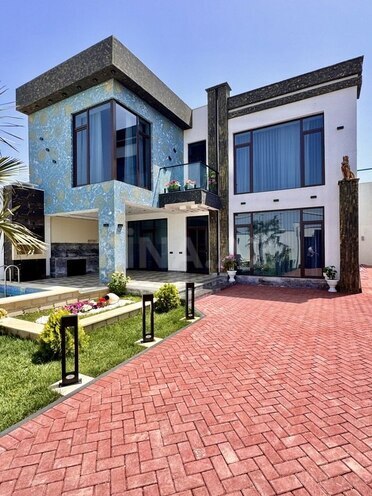 5 otaqlı həyət evi/bağ evi - Şüvəlan q. - 210 m² (2)