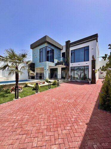 5 otaqlı həyət evi/bağ evi - Şüvəlan q. - 210 m² (1)