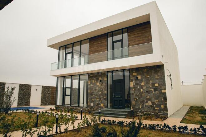 5 otaqlı həyət evi/bağ evi - Xəzər r. - 300 m² (5)