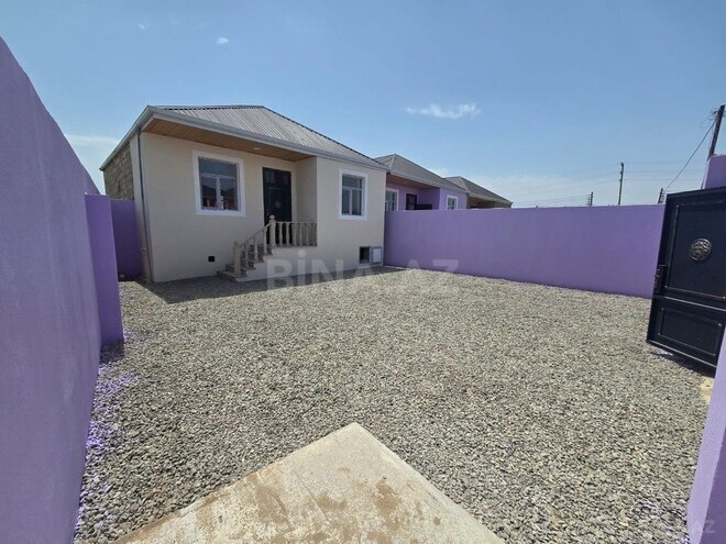 3 otaqlı həyət evi/bağ evi - Binə q. - 100 m² (1)