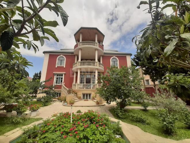 14 otaqlı həyət evi/bağ evi - Neftçilər m. - 850 m² (2)