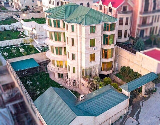 8 otaqlı həyət evi/bağ evi - Badamdar q. - 935 m² (13)