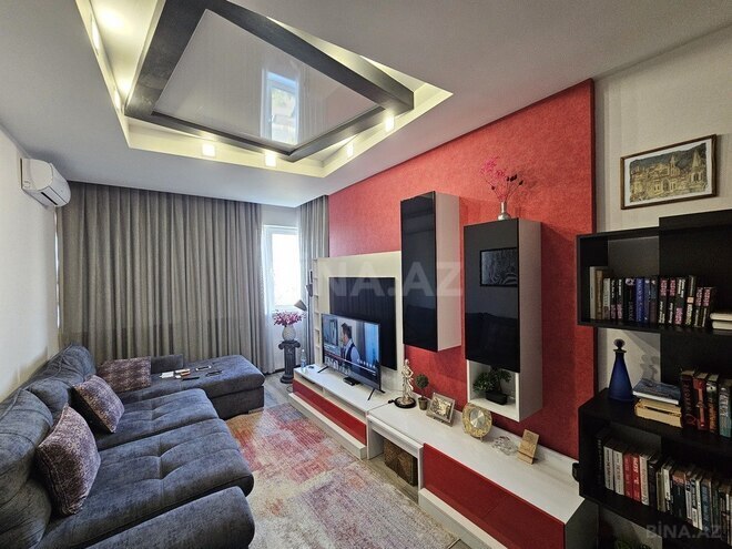 3 otaqlı yeni tikili - Şah İsmayıl Xətai m. - 136 m² (12)