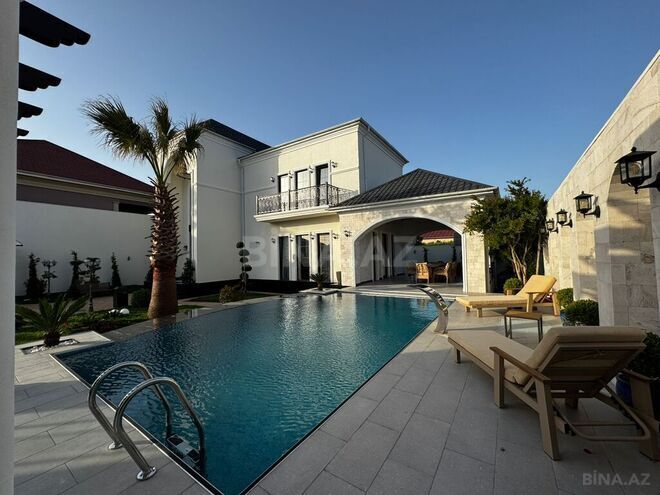 6 otaqlı həyət evi/bağ evi - Mərdəkan q. - 400 m² (1)