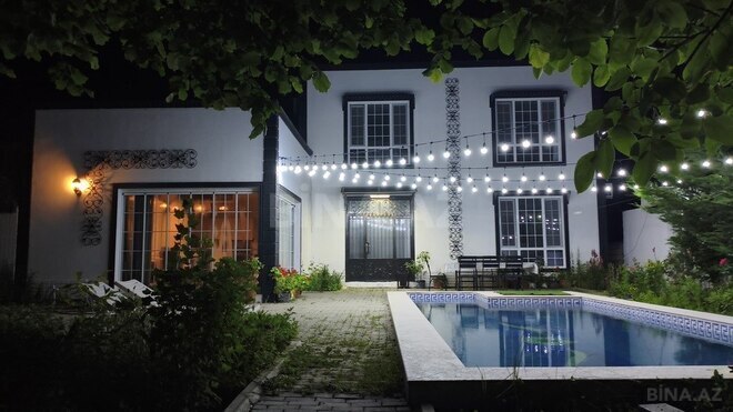 5 otaqlı həyət evi/bağ evi - Qəbələ - 155 m² (2)