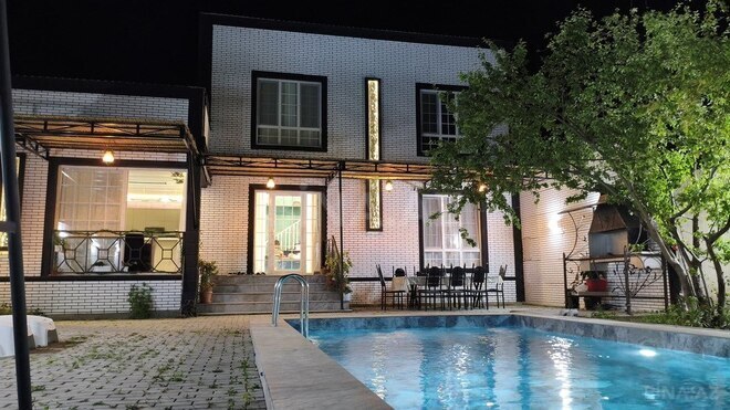 5 otaqlı həyət evi/bağ evi - Qəbələ - 150 m² (1)