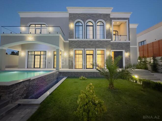 6 otaqlı həyət evi/bağ evi - Mərdəkan q. - 400 m² (1)