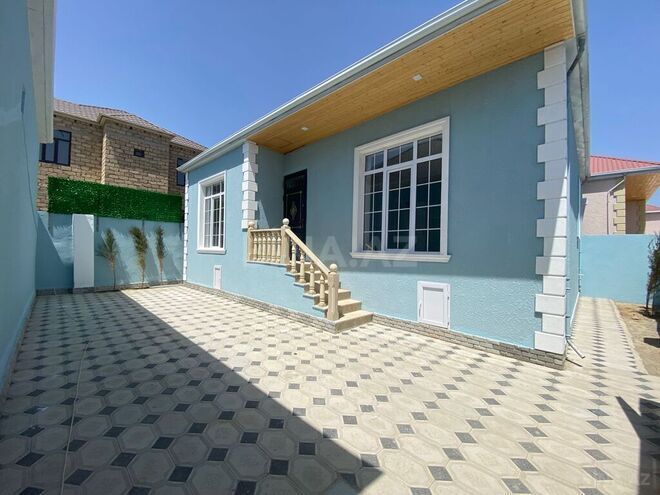 3 otaqlı həyət evi/bağ evi - Məmmədli q. - 90 m² (1)