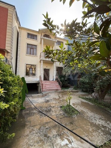 6 otaqlı həyət evi/bağ evi - Nəsimi m. - 550 m² (1)