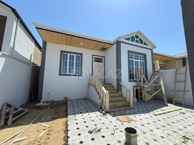 3 otaqlı həyət evi/bağ evi - Kürdəxanı q. - 77 m² (1)