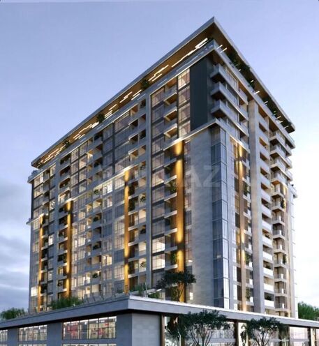 1-комн. новостройка - м. Кероглу - 50 м² (1)
