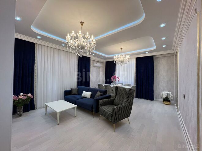 3 otaqlı yeni tikili - Bakıxanov q. - 128 m² (4)