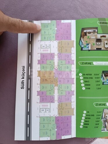 3 otaqlı yeni tikili - Sumqayıt - 103 m² (17)