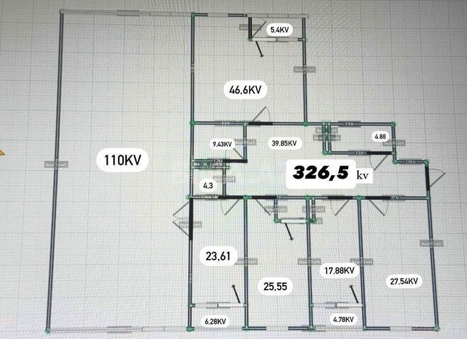 5-комн. новостройка - м. Нариман Нариманов - 326 м² (3)